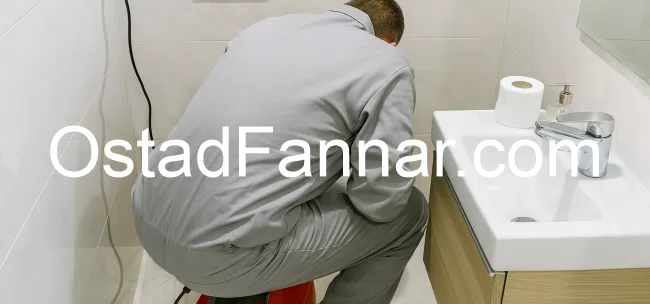لوله بازکنی در ونک با رعایت بهداشت توسط استادفنر